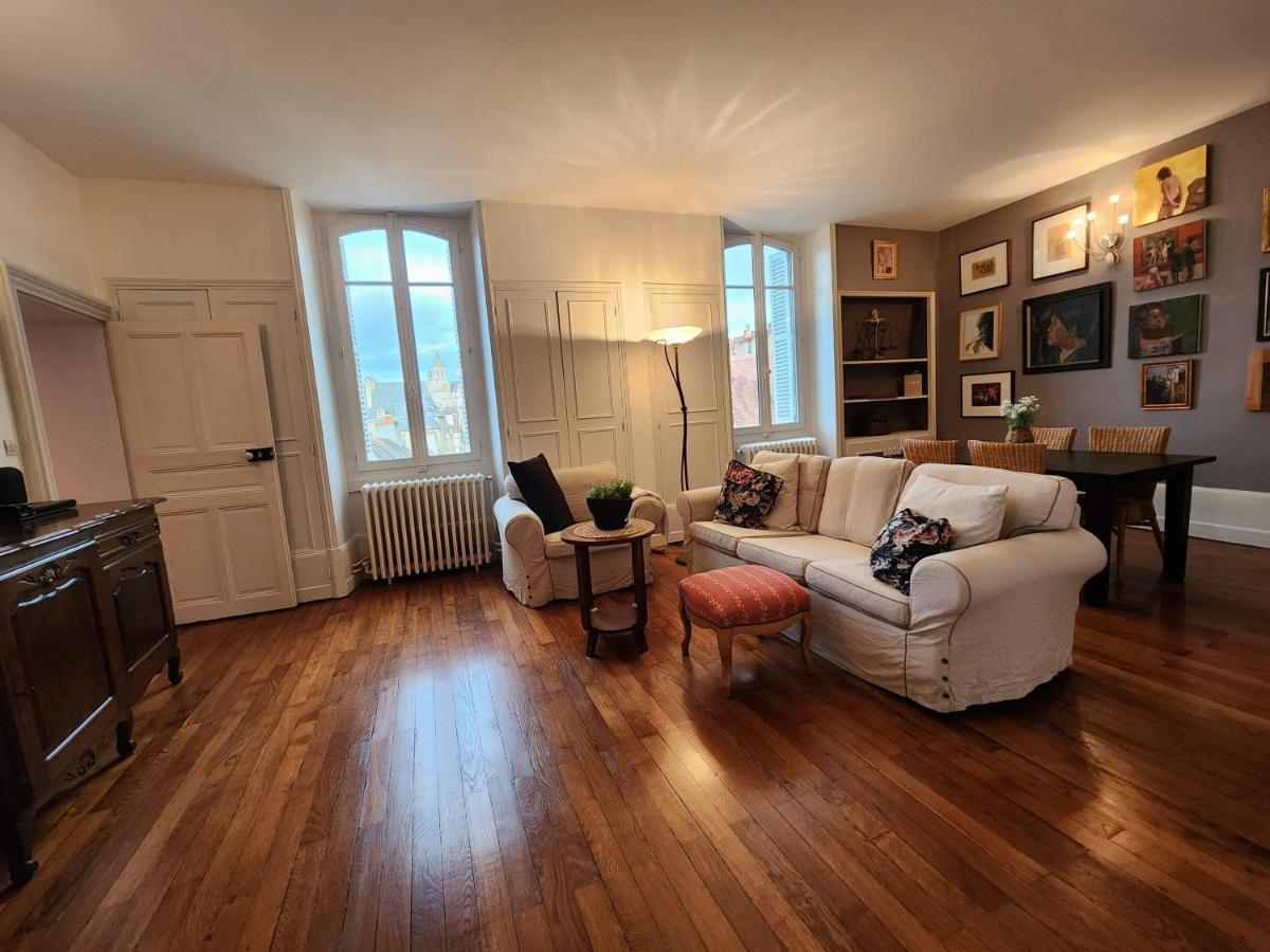 Apartment Bonnard - Best View In Dijon 90 Sqm Airconditioned Apart 外观 照片